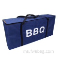 Besar Oxford Grill Besar Beg Bas Kalis Air Berkelah BBQ Aksesori Portable Luar Beg Alat untuk Perkhemahan Luar